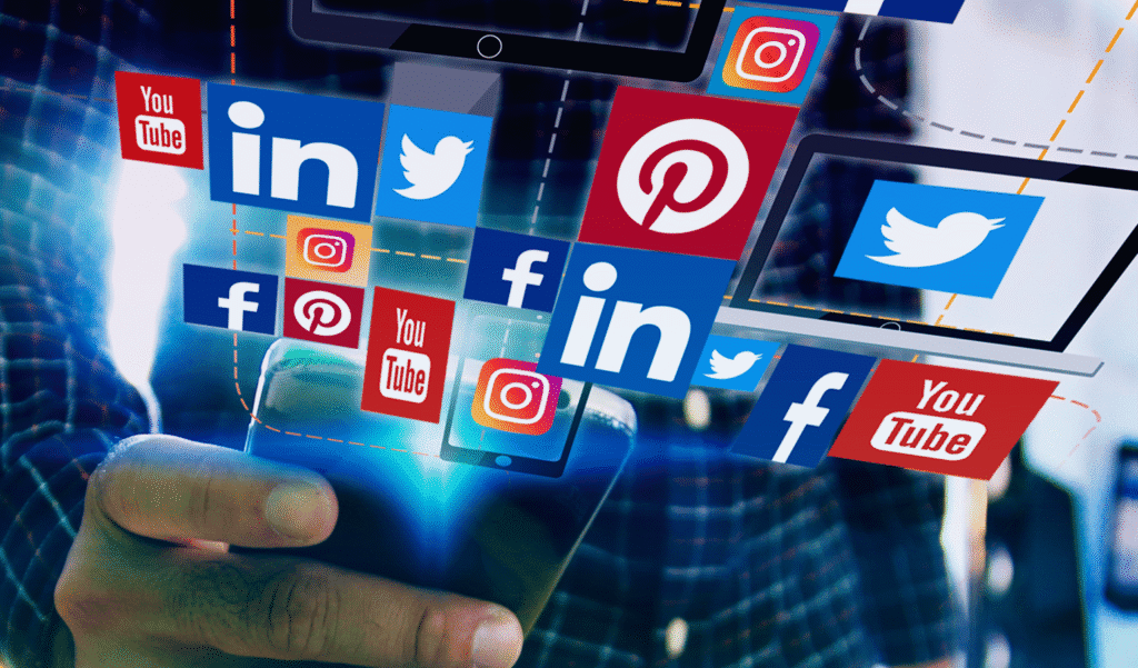 social media visual presentation