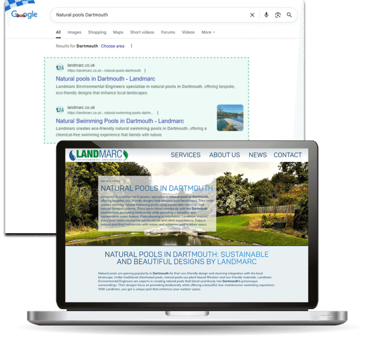 Landmarc SEO Search results