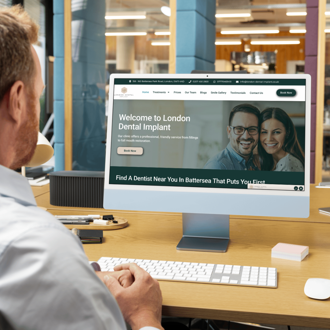 London Dental implant website