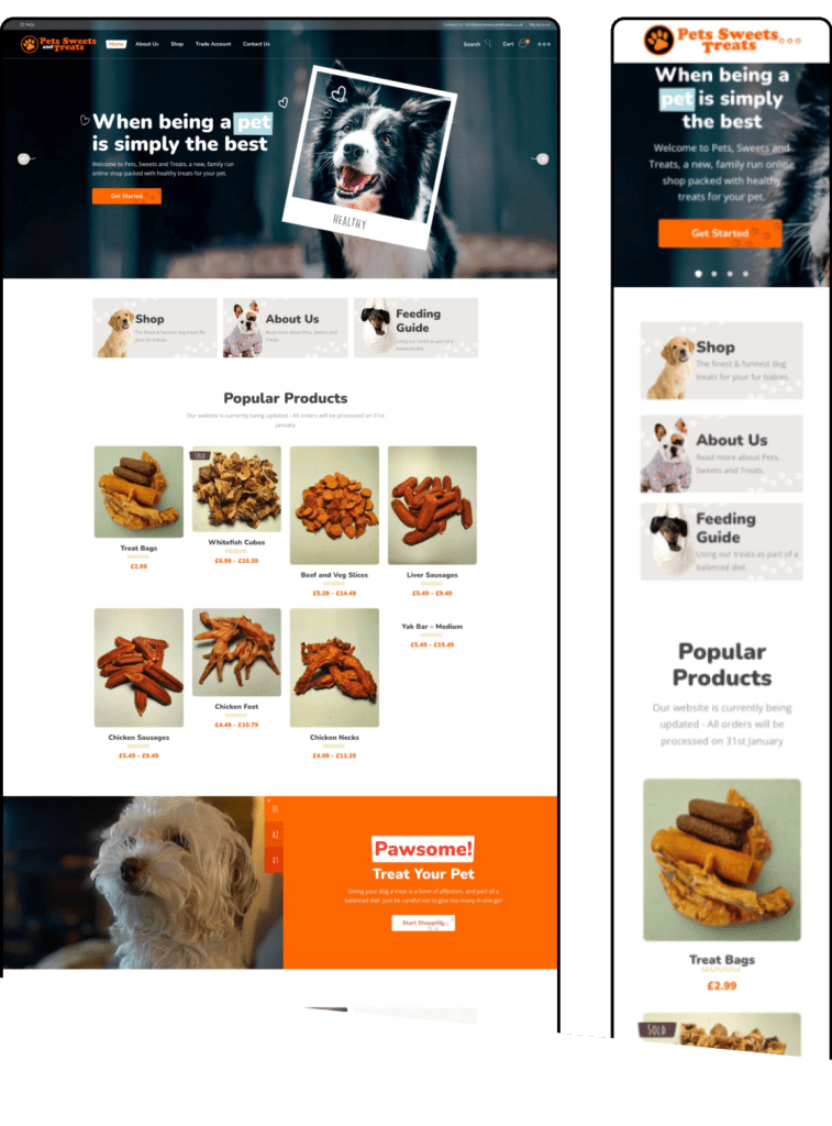 Pets Sweets and Treats