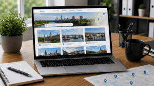 Location landing pages