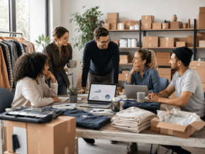 a growing small medium enterprise business with products