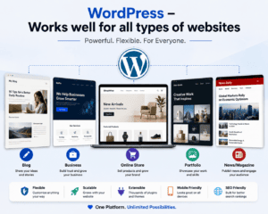 Works well for all types of websites